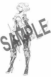 画像ギャラリー No.006のサムネイル画像 / 「ギルティドラゴン」のイラストなどを展示するイベントが福岡で9月7日に開始