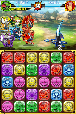 画像ギャラリー No.007のサムネイル画像 / 「戦国パズル!!あにまる大合戦」,ワンダークラウンとのコラボを実施