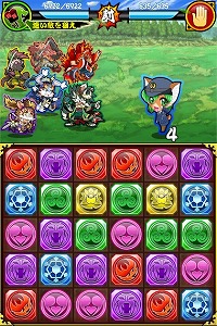 画像ギャラリー No.001のサムネイル画像 / 「戦国パズル!!あにまる大合戦」,“テワタサナイーヌ”コラボが登場