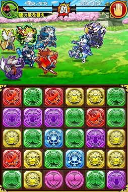 画像ギャラリー No.004のサムネイル画像 / 「戦国パズル!!あにまる大合戦」,獣音ロウ誕生10周年記念のコラボイベントが開催