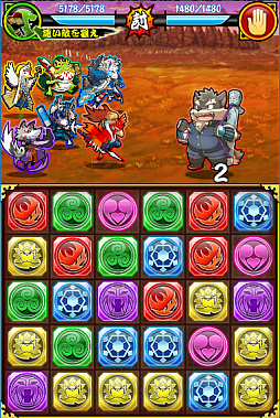 画像ギャラリー No.003のサムネイル画像 / 「戦国パズル!!あにまる大合戦」が「東京放課後サモナーズ」とのコラボイベントが開催