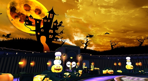 画像ギャラリー No.001のサムネイル画像 / 「アヴァベルオンライン」でハロウィン仮装パーティーが開催中