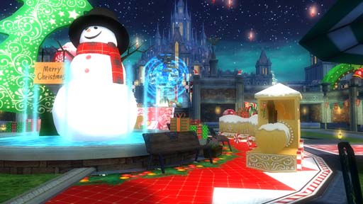画像ギャラリー No.001のサムネイル画像 / 「アヴァベルオンライン-絆の塔-」,クリスマスイベント“盗賊団ブラックサンタ暗躍”を開催