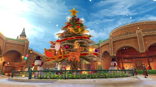 画像ギャラリー No.004のサムネイル画像 / 「アヴァベルオンライン-絆の塔-」,クリスマスイベント“盗賊団ブラックサンタ暗躍”を開催