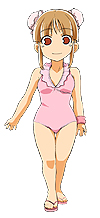 画像ギャラリー No.026のサムネイル画像 / 3DS用ダウンロードソフト「おきらくビーチバレー3D」が8月8日配信。「おきらく家族」が常夏のビーチで最強を目指す
