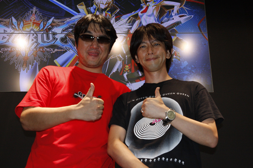 画像ギャラリー No.015のサムネイル画像 / ［TGS 2012］森Pのポロリに会場騒然。「BLAZBLUE CHRONOPHANTASMA」スペシャルトークショーをレポート