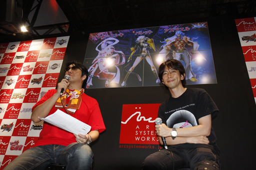 画像ギャラリー No.022のサムネイル画像 / ［TGS 2012］森Pのポロリに会場騒然。「BLAZBLUE CHRONOPHANTASMA」スペシャルトークショーをレポート