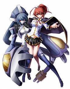 画像ギャラリー No.001のサムネイル画像 / AC版「BLAZBLUE CHRONOPHANTASMA」,秋のバージョンアップで「セリカ=A=マーキュリー」と「Λ-No.11-(ラムダ)」が参戦