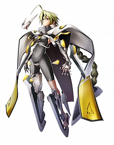 画像ギャラリー No.002のサムネイル画像 / AC版「BLAZBLUE CHRONOPHANTASMA」,秋のバージョンアップで「セリカ=A=マーキュリー」と「Λ-No.11-(ラムダ)」が参戦