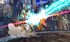 画像ギャラリー No.006のサムネイル画像 / AC版「BLAZBLUE CHRONOPHANTASMA」,秋のバージョンアップで「セリカ=A=マーキュリー」と「Λ-No.11-(ラムダ)」が参戦