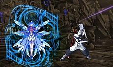 画像ギャラリー No.010のサムネイル画像 / AC版「BLAZBLUE CHRONOPHANTASMA」,秋のバージョンアップで「セリカ=A=マーキュリー」と「Λ-No.11-(ラムダ)」が参戦