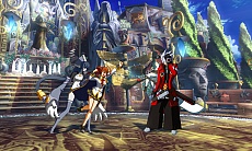 画像ギャラリー No.021のサムネイル画像 / AC版「BLAZBLUE CHRONOPHANTASMA」,秋のバージョンアップで「セリカ=A=マーキュリー」と「Λ-No.11-(ラムダ)」が参戦