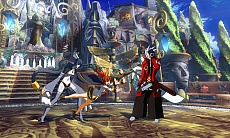 画像ギャラリー No.022のサムネイル画像 / AC版「BLAZBLUE CHRONOPHANTASMA」,秋のバージョンアップで「セリカ=A=マーキュリー」と「Λ-No.11-(ラムダ)」が参戦