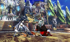 画像ギャラリー No.023のサムネイル画像 / AC版「BLAZBLUE CHRONOPHANTASMA」,秋のバージョンアップで「セリカ=A=マーキュリー」と「Λ-No.11-(ラムダ)」が参戦