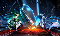 画像ギャラリー No.027のサムネイル画像 / AC版「BLAZBLUE CHRONOPHANTASMA」,秋のバージョンアップで「セリカ=A=マーキュリー」と「Λ-No.11-(ラムダ)」が参戦