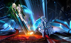 画像ギャラリー No.030のサムネイル画像 / AC版「BLAZBLUE CHRONOPHANTASMA」,秋のバージョンアップで「セリカ=A=マーキュリー」と「Λ-No.11-(ラムダ)」が参戦