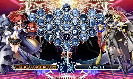 画像ギャラリー No.034のサムネイル画像 / AC版「BLAZBLUE CHRONOPHANTASMA」,秋のバージョンアップで「セリカ=A=マーキュリー」と「Λ-No.11-(ラムダ)」が参戦
