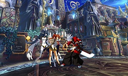 画像ギャラリー No.043のサムネイル画像 / AC版「BLAZBLUE CHRONOPHANTASMA」,秋のバージョンアップで「セリカ=A=マーキュリー」と「Λ-No.11-(ラムダ)」が参戦