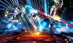 画像ギャラリー No.044のサムネイル画像 / AC版「BLAZBLUE CHRONOPHANTASMA」,秋のバージョンアップで「セリカ=A=マーキュリー」と「Λ-No.11-(ラムダ)」が参戦
