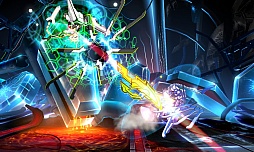 画像ギャラリー No.046のサムネイル画像 / AC版「BLAZBLUE CHRONOPHANTASMA」,秋のバージョンアップで「セリカ=A=マーキュリー」と「Λ-No.11-(ラムダ)」が参戦