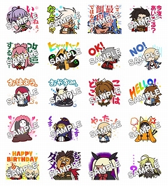 画像ギャラリー No.001のサムネイル画像 / 「BLAZBLUE CHRONOPHANTASMA」のちびキャラがLINEスタンプに登場