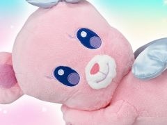 「一番くじ アイカツ！〜私のアツいアイドル活動！〜」，2026年5月30日に発売。B賞の「エンジェリーベア ねそべりぬいぐるみ」を先行公開