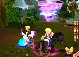 画像ギャラリー No.023のサムネイル画像 / ペットと騎乗をテーマとした「イルミアナイツ」先行プレイレポート。陣形を駆使して魔神に挑め