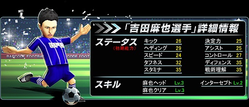 画像ギャラリー No.002のサムネイル画像 / 「バーコードフットボーラー」,吉田麻也選手とのタイアップ企画を再び実施