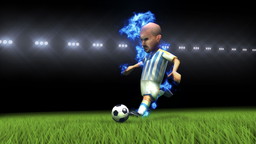 画像ギャラリー No.006のサムネイル画像 / 「BFB 2015-サッカー育成ゲーム」がベロン選手とタイアップを実施