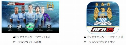 画像ギャラリー No.006のサムネイル画像 / 「BFB2015-サッカー育成ゲーム」マンチェスター・シティFCとのコラボを実施