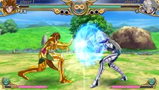 画像ギャラリー No.002のサムネイル画像 / 「聖闘士星矢Ω アルティメットコスモ」8戦勝ち抜くとキャラクターごとのエンディングが見られる「アーケードモード」と，登場する聖闘士達の情報が公開に