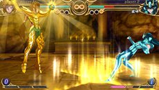 画像ギャラリー No.022のサムネイル画像 / 「聖闘士星矢Ω アルティメットコスモ」8戦勝ち抜くとキャラクターごとのエンディングが見られる「アーケードモード」と，登場する聖闘士達の情報が公開に