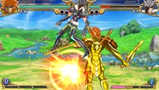 画像ギャラリー No.028のサムネイル画像 / 「聖闘士星矢Ω アルティメットコスモ」8戦勝ち抜くとキャラクターごとのエンディングが見られる「アーケードモード」と，登場する聖闘士達の情報が公開に