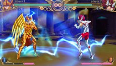 画像ギャラリー No.043のサムネイル画像 / 「聖闘士星矢Ω アルティメットコスモ」8戦勝ち抜くとキャラクターごとのエンディングが見られる「アーケードモード」と，登場する聖闘士達の情報が公開に