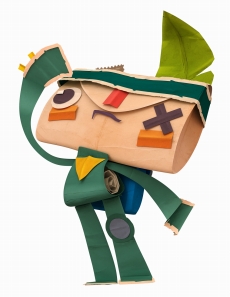 画像ギャラリー No.005のサムネイル画像 / 「Tearaway 〜はがれた世界の大冒険〜」のゲーム概要が公開。プレイヤーは「かみさま」で，その“大きなチカラ”によって「小さな旅びと」を導いていく