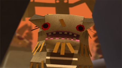 画像ギャラリー No.007のサムネイル画像 / 「Tearaway 〜はがれた世界の大冒険〜」のゲーム概要が公開。プレイヤーは「かみさま」で，その“大きなチカラ”によって「小さな旅びと」を導いていく