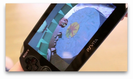画像ギャラリー No.012のサムネイル画像 / 「Tearaway 〜はがれた世界の大冒険〜」のゲーム概要が公開。プレイヤーは「かみさま」で，その“大きなチカラ”によって「小さな旅びと」を導いていく