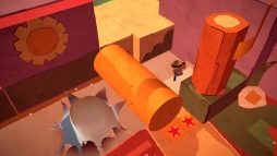 画像ギャラリー No.017のサムネイル画像 / 「Tearaway 〜はがれた世界の大冒険〜」のゲーム概要が公開。プレイヤーは「かみさま」で，その“大きなチカラ”によって「小さな旅びと」を導いていく