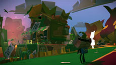 画像ギャラリー No.017のサムネイル画像 / 「Tearaway 〜はがれた世界の大冒険〜」，本作の物語や登場ステージ「のびのびの森」の情報，登場キャラクター達のプロフィールなどが明らかに