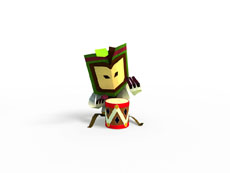 画像ギャラリー No.020のサムネイル画像 / 「Tearaway 〜はがれた世界の大冒険〜」，本作の物語や登場ステージ「のびのびの森」の情報，登場キャラクター達のプロフィールなどが明らかに