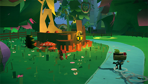画像ギャラリー No.009のサムネイル画像 / ［TGS 2013］「Tearaway 〜はがれた世界の大冒険〜」の発売日が2013年12月5日に決定。TGSバージョンの試遊と合同インタビューをレポート