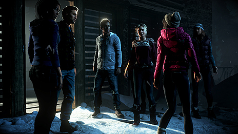 画像ギャラリー No.002のサムネイル画像 / PS4「Until Dawn - 惨劇の山荘 -」，ストーリーや，登場キャラとその相関関係，「バタフライエフェクトシステム」の概要が公開