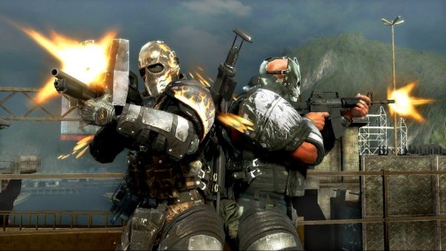 画像ギャラリー No.003のサムネイル画像 / ［Gamescom］「Army of Two: The Devil's Cartel」のプレイアブルデモをEAブースで体験。Overkillモードで，バディと共に敵を制圧しよう