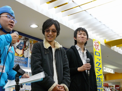 画像ギャラリー No.003のサムネイル画像 / 音楽CD「We are ROCK-MEN！2」発売記念。カプコンのコンポーザーユニット「ROCK-MEN」によるCD発売記念インストアライブをレポート