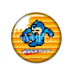 画像ギャラリー No.001のサムネイル画像 / 「ロックマン」,ドット絵デザインの缶バッジ全4種が3月下旬に発売