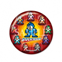 画像ギャラリー No.004のサムネイル画像 / 「ロックマン」,ドット絵デザインの缶バッジ全4種が3月下旬に発売
