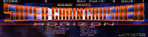 画像ギャラリー No.001のサムネイル画像 / PC向けSTG「Super Chain Crusher Horizon」,DESURA.comにて発売中