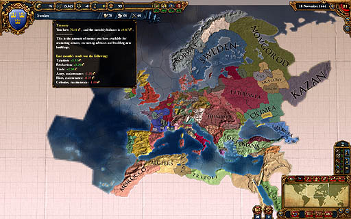 画像ギャラリー No.013のサムネイル画像 / シリーズ最新作となる「Europa Universalis IV」はどんな内容になるのか。新たに明らかになった変更点を紹介し,その姿を探る