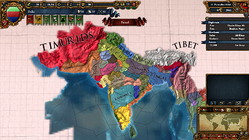 画像ギャラリー No.021のサムネイル画像 / Paradoxのストラテジー「Europa Universalis IV」のインプレッション。従来作との違いを新設のウインドウから探ってみる