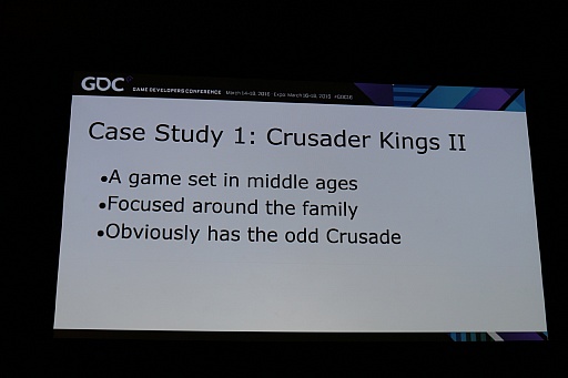 画像ギャラリー No.007のサムネイル画像 / ［GDC 2016］Paradoxのベテラン開発者が歴史ゲームのエッセンスを語ったセッションをレポート